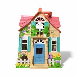 Vintage 2000 Mattel Fisher-Price Sweet Streets Country Cottage dollhouse